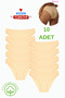 10-pack 100% Cotton heart bikini panty set - everyday comfort, value pack