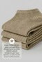 3-Piece Pistachio Green Men's Modal Seamless Stretchy Booties Socks - Premium - 2
