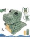 1pc Alligator Crochet Material Package, Crochet Stuffed Animal Kit, Birthdays Gift, Crochet Animal K - 8