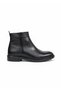 Black men's genuine leather boots 467.758