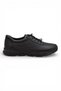 690 Full Orthopedic Faylon Lightweight Sole Daily Genuine Leather Women's Shoes with Rubber Laces - 3