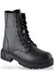 482 Casual Lace-up Zippered Black Women's Boots Shoes Winter Boots