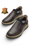 5807 Full Orthopedic Sole 100% Genuine Leather Rubber Laced Men's Shoes Casual Men's Shoes