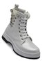 269 Orthopedic Lace up Zippered Girls' Boots Shoes Furry Girls' Boots