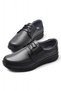 5884 Orthopedic Sole Black Genuine Leather Men's Shoes Seasonal - 6
