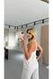 Bone Button Back Detail Stone Vest - 2
