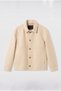 Buttoned Cashmere Jacket with Hidden Pocket Design - 4