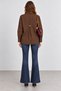 Comfortable Fit Women's Shirt with Back Pleat Detail |   Mkw1611591-1 - 5