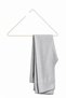 5-Piece Beige Triangle Clothes Hanger T-Shirt Shirt Swimsuit Hanger Store Hanger Stainless Metal - 2