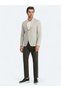 Nile Green Modern Fit Straight Jacket - 2