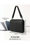 Fully Adjustable Notebook Laptop MacBook Ça Bag Su Faux Leather 5.6" Inch - 800-Düz Light Pink with Shoulder Strap
