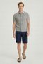 Compo Gray Melange 100% Cotton Knitted Shirt - 5