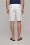 Remparts White 100% Linen Bermuda Shorts - 4