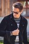 Gunnar Black Cotton Velvet Outer Shirt - 4