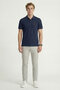 Cayman Navy Blue 100% Cotton Polo T-Shirt - 5