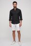 Farrington Black 100% Linen Shirt - 3