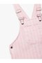 Cotton Square Neck Pocket Detailed Strap Gilet Dress - 3