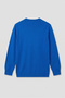Brekka Turquoise 100% Cotton Round Neck Sweater - 5