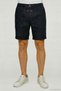 Parham Black 100% Linen Bermuda Shorts