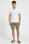 Barbados White 100% Cotton Polo T-Shirt - 5