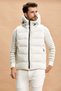 Pelee Hooded Men's Puffer Jacket - White - 5