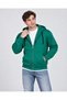 Mbey Oversize Hooded Zippered Sweatshirt Unisex - 5
