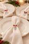 New Year's Charm Multi-Purpose Goblet Ring - Napkin Charm - Earring Set 3-Pack - 2