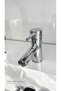 Espina Bathroom Faucet Sink Faucet Dst19-3 Square Rain Shower System Set of 3 Chrome - 3