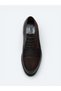 Brown Leather Classic Shoes - 3