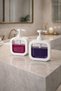 2 Countertop 400 ml Bathroom Kitchen Liquid Soap Dispenser| Bathroom Kitchen Dish Sink Detergent Holder - 4