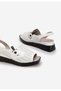 Sandale cu platforma Tonara B albe - 5