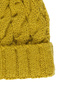 Girl's Yellow Knitted Beanie - 3