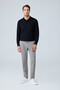 Men's Premium Polyamide Fabric Comfort Fit Jogger Mink Trousers - 252Dngr - 4