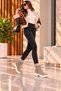 Women's Fur Lined Zippered Casual Boots Thick Soled Winter Suede Boots - 3