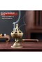 8 Vintage Alloy Sandalwood Incense Burner Hollow Out Year of the Horse Lotus Incense Censer with Han