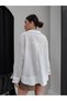 V-Neck Linen Flowy Shirt - 5