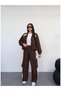 Hooded Parachute Tracksuit Set