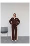 Double Color Hooded Tracksuit Set - 6