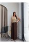 Satin Lace-Up Casual Trousers - 5