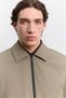 Men's Mink Classic Collar Lightweight Windproof Technical Fabric Comfort Fit Coat A62Y6218 - 2