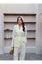 Shawl Collar Tie-Up Shirt Pants Set - 2