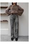 Leu Pattern Straight Orj Jean