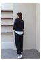 Contrast Detail Sweat Pants Set - 6