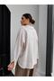 V-Neck Linen Flowy Shirt - 5