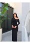 One Shoulder Stone-Embellished Maxi Dress - 2