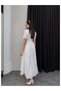Embroidered Midi Dress - 5