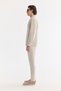 Men's Beige Apaj Collar 100% Linen Breathable Comfort Fit Shirt Jacket A61Y2137 - 4