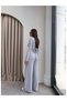 Cross-Tie Blouse and Trousers Set - 5