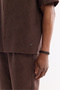 Men's Coffee Apaj Collar Cotton Breathable Short Sleeve Comfort Fit Shirt A61Y2011 - 7