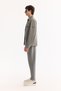 Men's Gray Green Classic Collar Cotton Comfort Fit Shirt Jacket A52Y2092 - 6